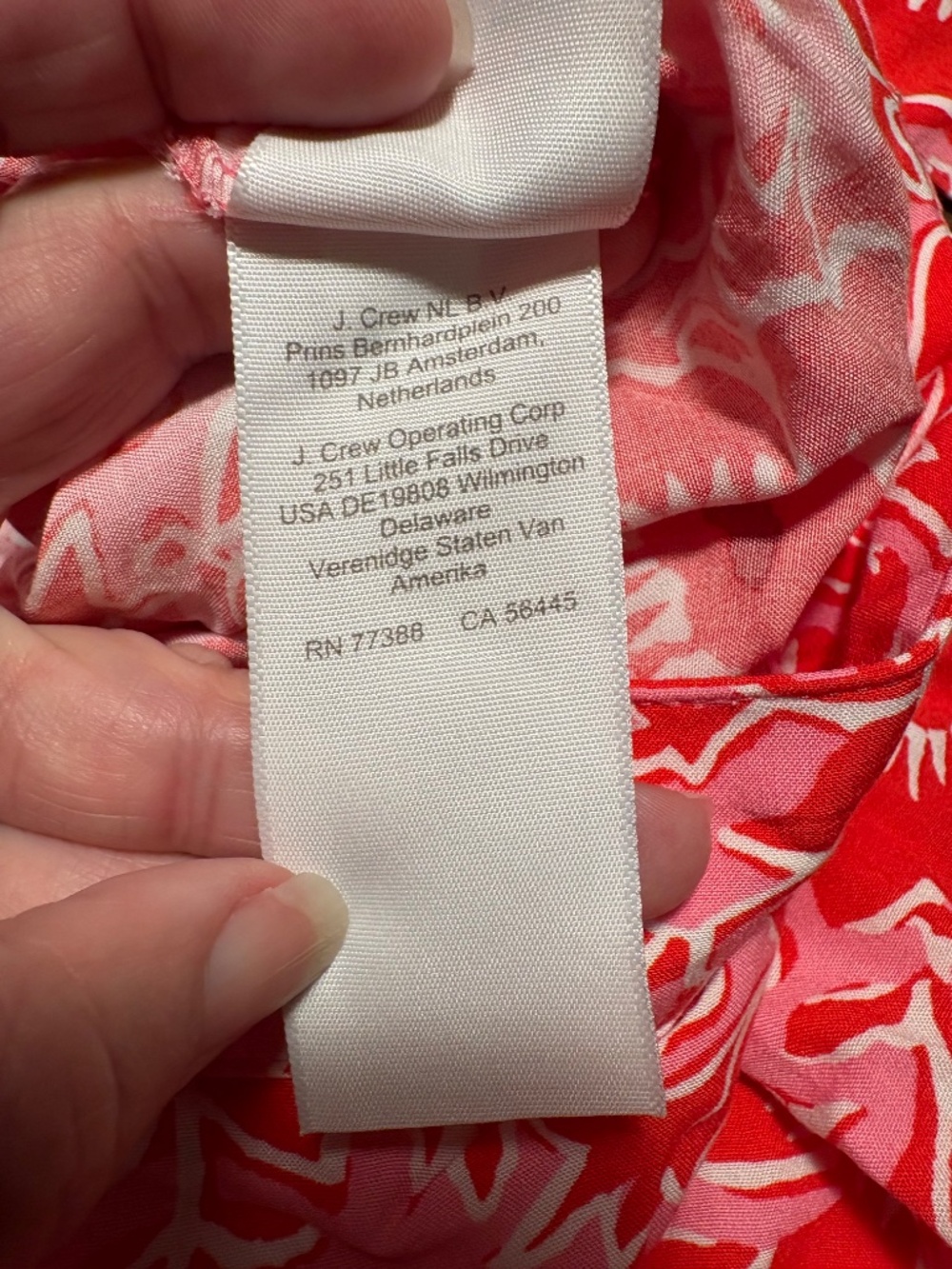 J. Crew floral faux-wrap skirt - size large - Picture 5 of 9